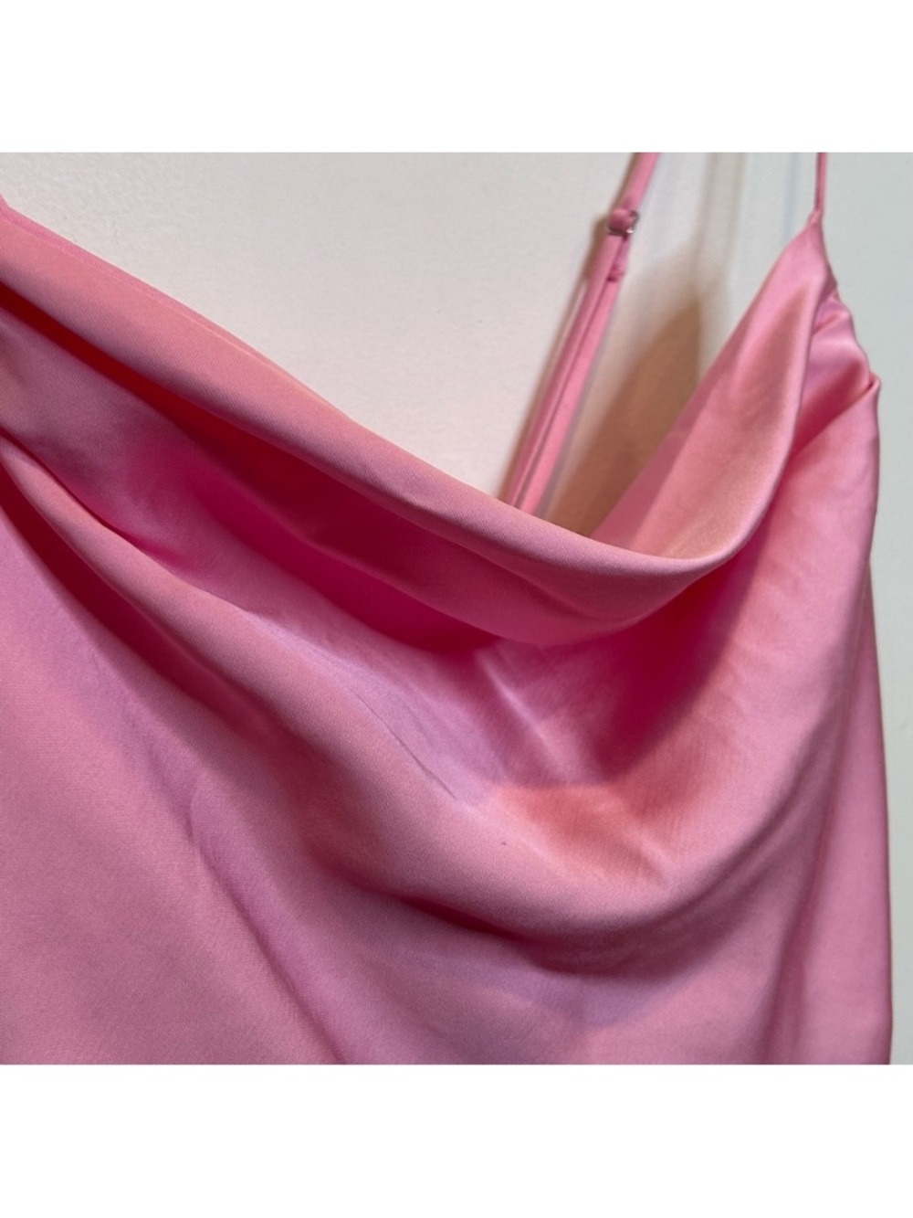 Zara Pink Satin Cowl Large Camisole Top
Excellent condition - Picture 2 of 4